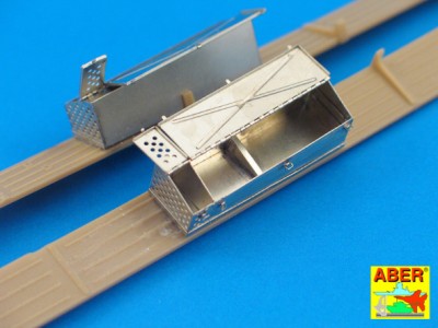 Storage boxes and additional equipment for german tank Pz.Kpfw. 38 (t) - 15