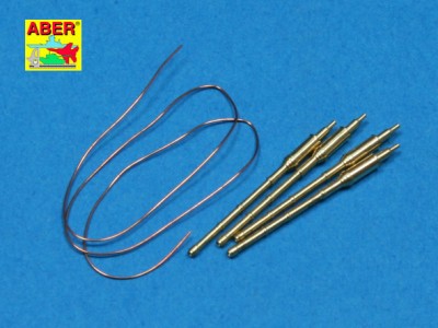 Set of 4 pcs 130mm barrels for AK-130 Russian Navy - 1