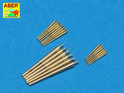 Zestaw luf do pancerników klasy Admiral Graf Spee 280mm x 6; 150mm x 8; 105mm x 6 - 1