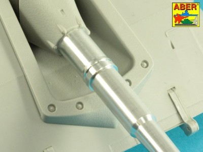 Lufa do niemieckiego niszczyciela czołgów E-100 (Trumpeter) - 6