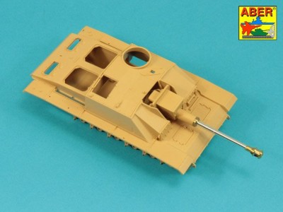 German StuK.40 L/48 7,5cm barrel with final muzzle brake for Stug.III, Ausf G final and Stug.IV  late model - 4