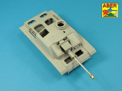 Lufa StuK.40 L/48 7,5cm do niemieckiego działa pancernego Stug.III, G-późny i Stug.IV - wczesny model - 5