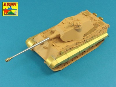 Lufa KwK 43/2 L/71 8,8cm (jedno częściow) do czołgu King Tiger z wieżą Porsche - 3