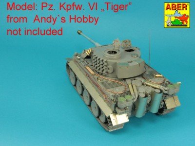 Feifel air cleaners tubes for early Tiger I, Ausf. E - 12