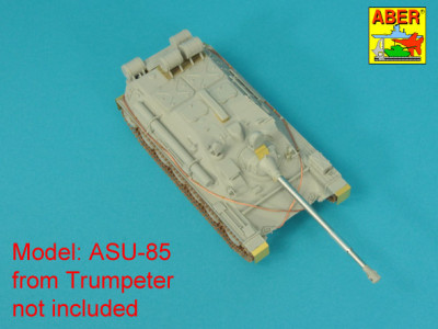 Barrel 85 mm D-70 without muzzle brake  for Soviet self-propelled gun ASU -85 - 4