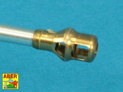 German 75mm barrel for KwK40L/43 with early model muzzle brake for Pz.Kpfw. VI, Ausf.G - 8