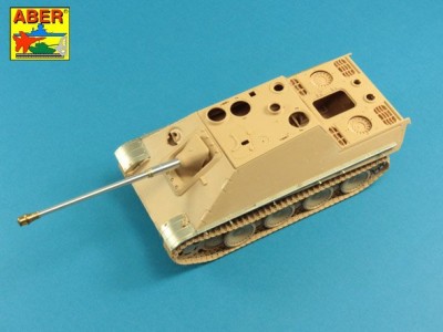 German 8,8cm Two part Pak 43/3 L/71 barrel for Jagdpanther Ausf G1 late  G2 - 3