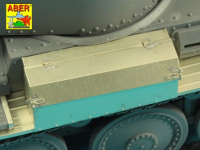 Storage boxes and additional equipment for german tank Pz.Kpfw. 38 (t) - 22