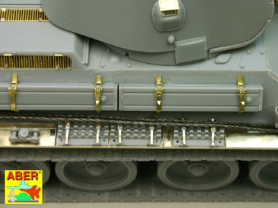 Russian medium tank T-34/76 1940 model - vol.2 - additional set - fenders - 9