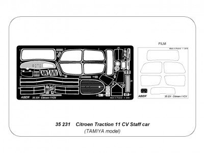 Citroen Traction 11CV Staff Car - 9