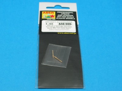 Zestaw 2 toczonych Luf do niemieckich karabinów maszynowych MG131 - pośredni model - 4