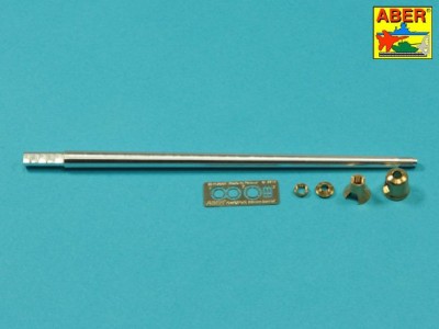 German 8,8cm One part Pak 43/3 L/71 barrel for Jagdpanther Ausf G1 early (Takom) - 1