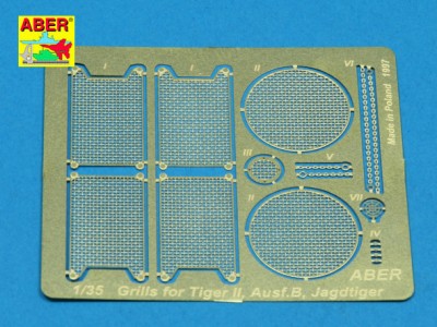Grilles for german tank King Tiger, Jagdtiger - 1