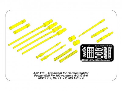 Armament for German fighter Fw-190 A2-A6 - 4