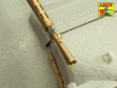 Lufa do karabinu maszynowego KPVT kaliber 14,5 mm - wersja czołgowa - 8