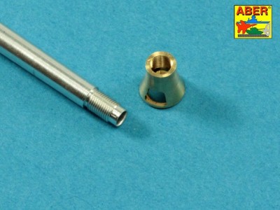 German 8,8cm Two part Pak 43/3 L/71 barrel for Jagdpanther Ausf G1 late  G2 (Takom) - 7