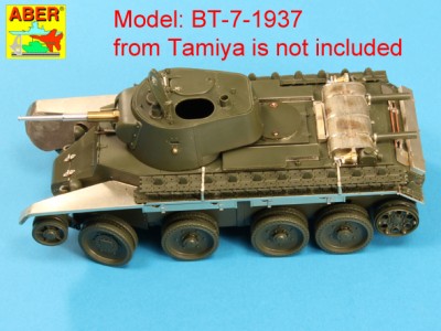 35 258 - Radziecki lekki czołg BT-7 -wersja z 1937--(Tamiya model) - 8