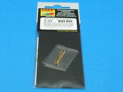 Set of 2  cal .50 (12,7mm) standard barrels for US aircraft machine guns Browning M2 - 7