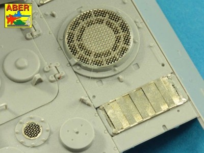 Grilles for Panther, Ausf.G  Jagdpnther, Ausf.G2–late models (Takom) - 9