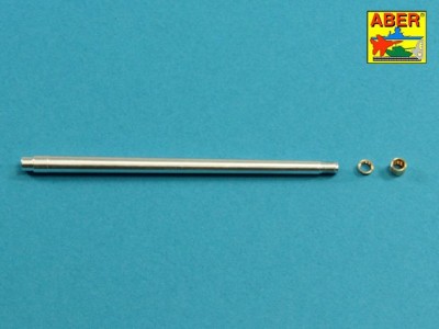 U.S 76 mm M1A2 barrel  with thread protector for Sherman M4 series tanks with M62 mount - 1