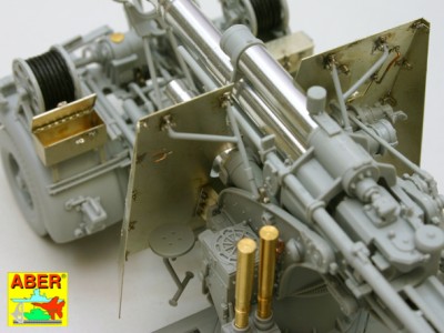 German anti tank gun FLAK 36 - vol.2 - additional set - armour - 12