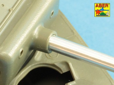 U.S 76 mm M1A2 barrel  with thread protector for Sherman M4 series tanks with M62 mount - 14