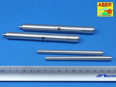 German 128mm L/61 barrels for anti-aircraft 12,8 cm FlaK 40 Zwilling - 2