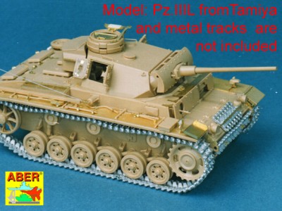 German Medium Tank PzPpfw III, Ausf.L - 4