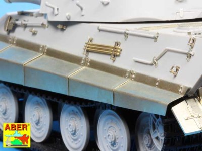 Niemiecki standardowy czołg E-75/50 – cz. 2 – zestaw dodatkowy - błotniki - 3