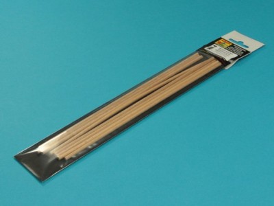 Pręty drewniane Ø 4 mm długość 250mm x 8 szt. - 5