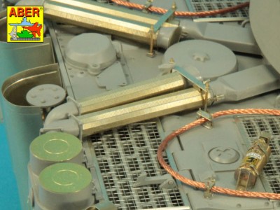 Feifel air cleaners tubes for early Tiger I, Ausf. E - 14