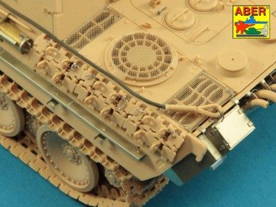 Grilles for Jagdpanther Ausf.G1 early (Meng) - 7