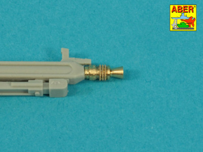 Zestaw końcówek luf do 2 niemieckich karabinów maszynowych typu MG 42 bez osłon - 9