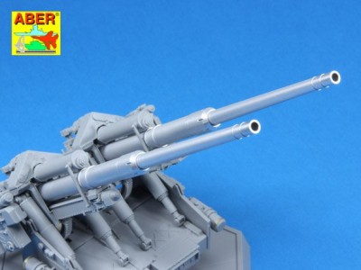 German 128mm L/61 barrels for anti-aircraft 12,8 cm FlaK 40 Zwilling - 3