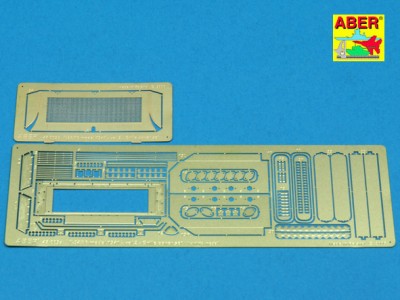 Russian medium tank T-34/76 1941 model - vol. 2 - additional set - grille cover - 1