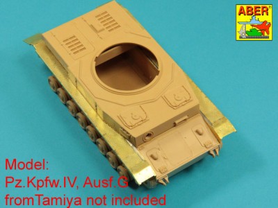 Fenders for Panzer IV (new type) - 4