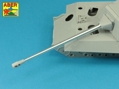German 7,5cmKwK42L/70 gun barrel without muzzle brake for Panther Ausf. A/D/G or Panther II - 3