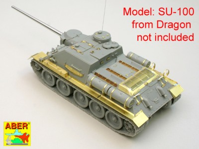 35 078 -Radziecki niszczyciel czołgów SU-100 - (Dragon model) - 7