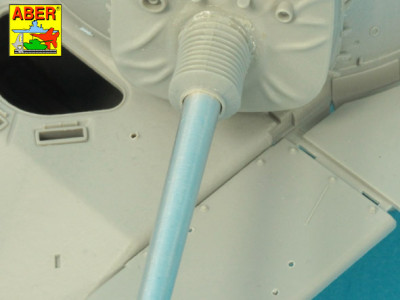 90 mm M-36 tank barrel with T-Shaped Muzzel Brake for without mantlet cover for U.S. M47 or M48A3 Patton tanks - 7