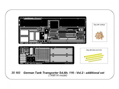German tank transporter Sd.Ah.116 - vol. 2 - additional set - 23