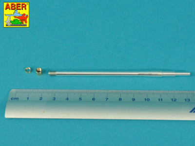 U.S. 90 mm M3 barrel with thread protector for tank destroyer M36 - 2