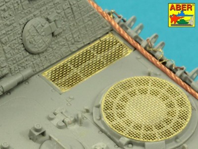 Grilles for Jagdpanther Ausf.G1  G2 early (Takom) - 7