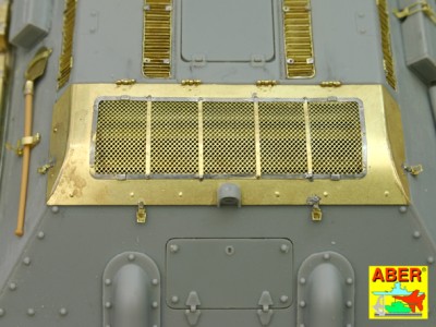 Grille cover for russian tank T-34/76 model 1940 - 8