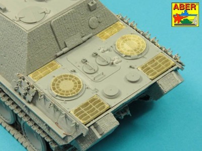 Grilles for Jagdpanther Ausf.G1  G2 early (Takom) - 6