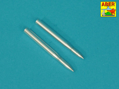 Set of 7,5cm projectiles x 10 pcs. for  German A/T gun PaK 40 - 3