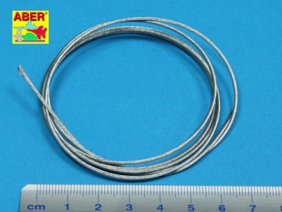 Linka stalowa na liny holownicze ø1,2mm, długość1m - 2