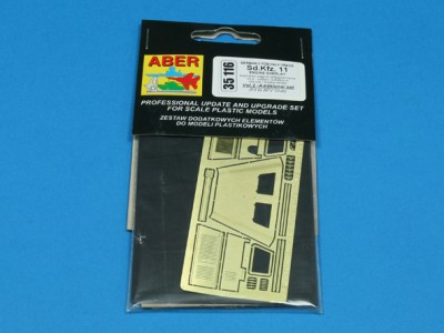 German 3 ton Half-track Sd.Kfz.11 - vol.2 - additional set - engine overlay - 3