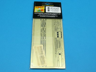 Radziecki czołg ciężki KW-I lub KW-2 wczesnej produkcji z szerokimi błotnikami - cz. 1 - zestaw podstawowy - 3