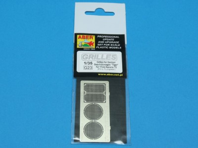 Siatki do niemieckiego działa samobieznego Geschützwagen ''Tiger'' für 17cm Kanone 72 - 5