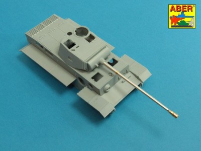 Lufa 7,5cm/5,5cm Pak 41 L/57 z hamulcem wylotowym do niemieckiego czołgu Pz.Kpfw. VI Ausf. C (VK36.01) - 3